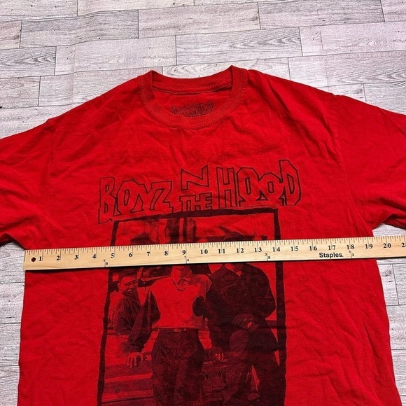 Boyz N The Hood | Youth T-Shirt | Red | Medium - Picture 4 of 5